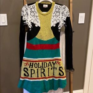 Ugly sweater dress